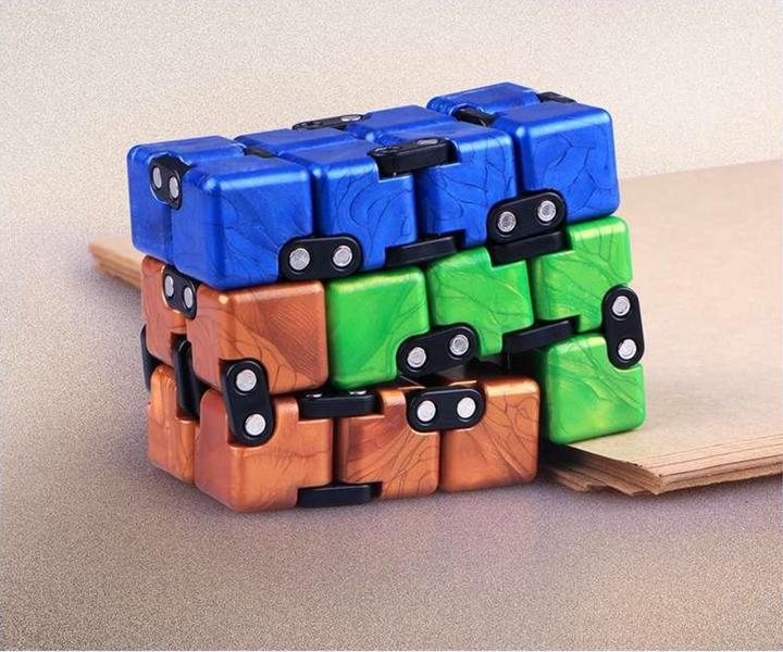 Бесконечный куб антистресс QiYi Infinity Cube Blue QY172-BL фото