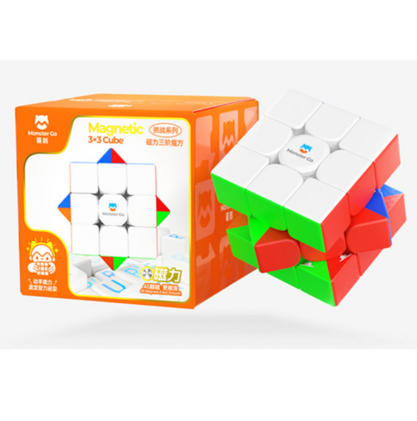 Магнитный кубик Рубика Monster Go Magnetic 3x3 V3 GANMG10 фото