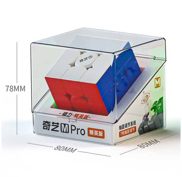 Магнитный скоростной кубик Рубика QiYi M Pro 3x3 Elite  QY3176 фото