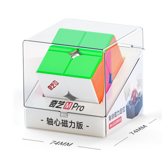 Магнитный скоростной кубик Рубика QiYi M Pro 2x2 Ball Core QY3151 фото
