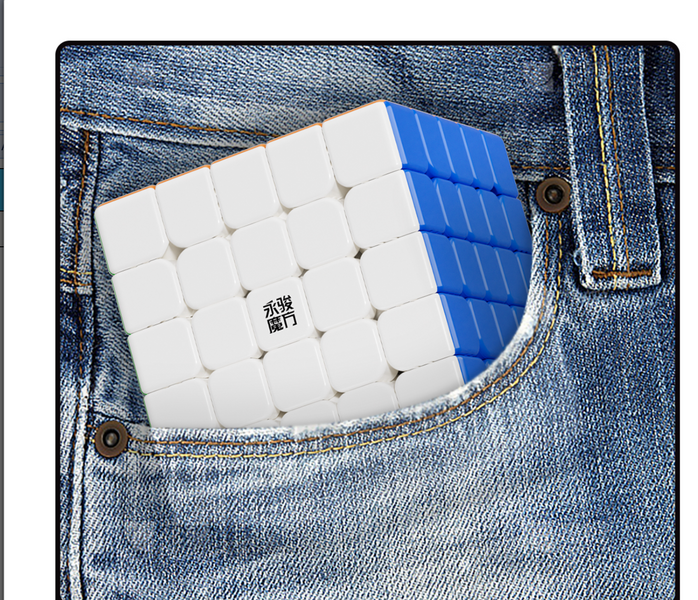 Магнитный мини кубик YJ Pocket Cube 5x5 M 58mm (YJ8405) YJ8405 фото