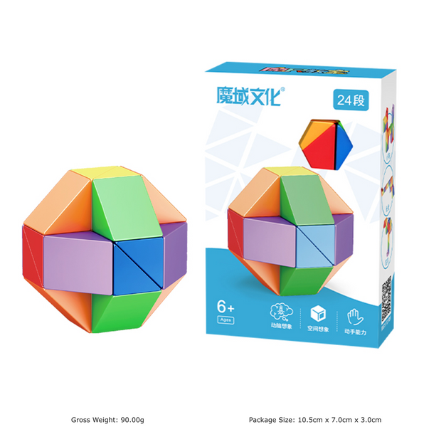 Змейка Рубика MoYu 24 Blocks Snake Puzzle MY9841 фото