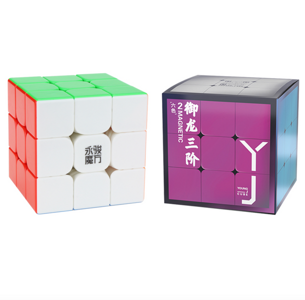Магнитный скоростной кубик Рубика YJ Yulong 3x3 V2 M YJYL02 фото