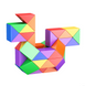 Змейка Рубика большая MoYu 48 Blocks Snake Puzzle MY9843 фото 1